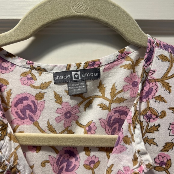 Shade Amore dress. Pockets. 100%cotton - Picture 3 of 6